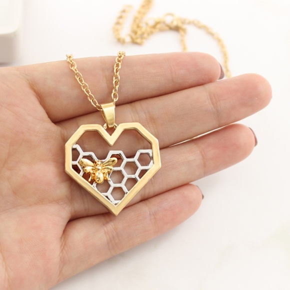 Save the Bees Necklace - Picture 1 of 4